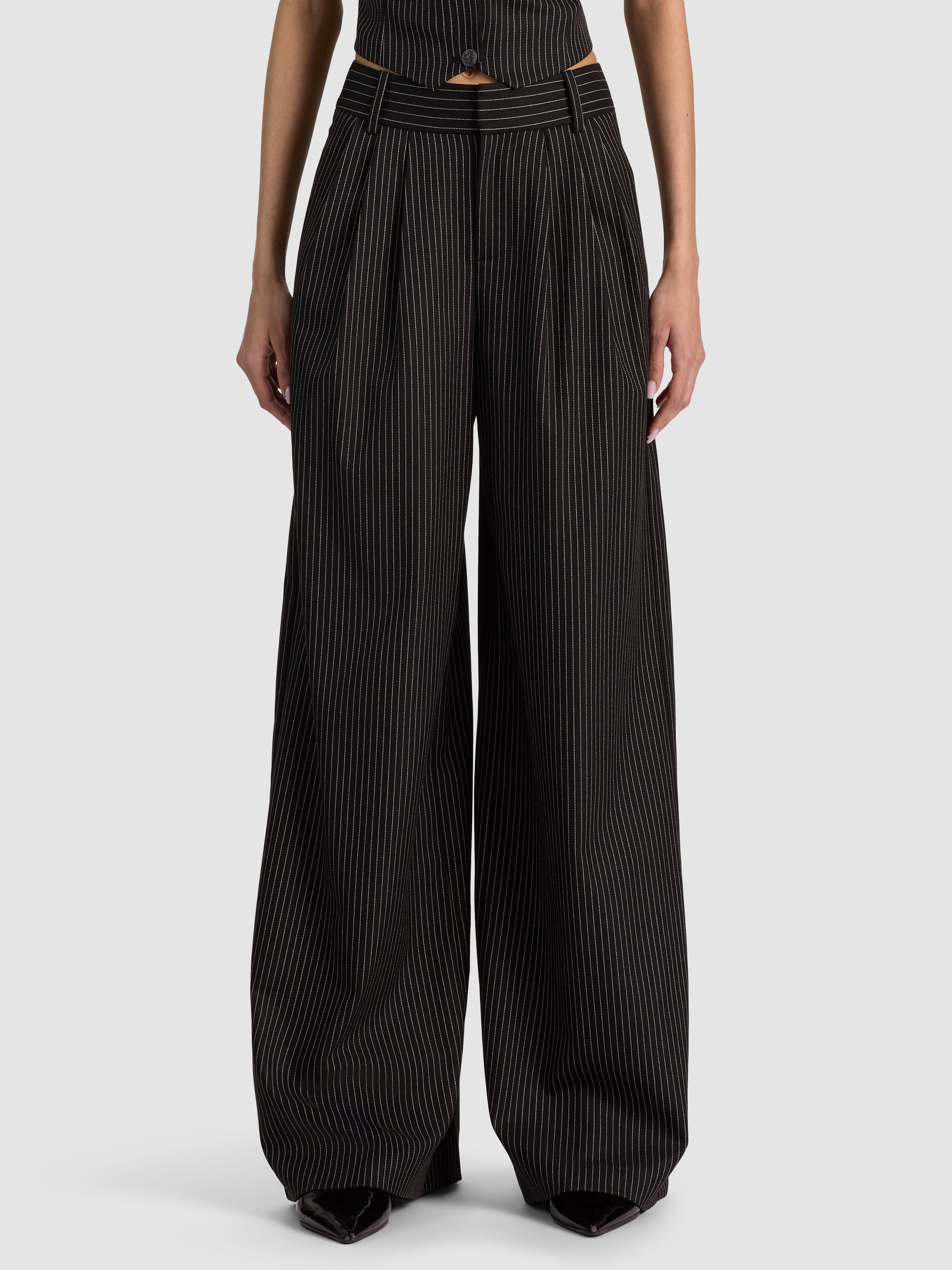 KENNEDY PLEATED TROUSER