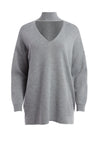 ALCOTT V-NECK PULLOVER-Black-ALICE + OLIVIA