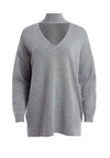 ALCOTT V-NECK PULLOVER-Black-ALICE + OLIVIA