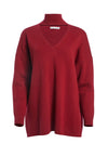 ALCOTT V-NECK PULLOVER-Black-ALICE + OLIVIA