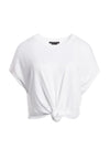 CAMMY TIE FRONT PULLOVER-ALICE + OLIVIA