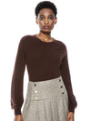 ANSLEY WIDE SLEEVE CROPPED SWEATER-ALICE + OLIVIA