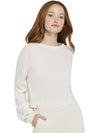 ANSLEY WIDE SLEEVE CROPPED SWEATER-ALICE + OLIVIA