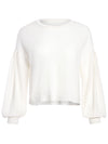 ANSLEY BLOUSON SLEEVE PULLOVER-ALICE + OLIVIA