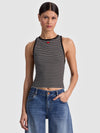 ALLEN EMBROIDERED TANK TOP-ALICE + OLIVIA