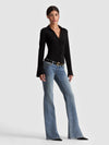 FREYA BUTTON DOWN TOP-ALICE + OLIVIA