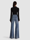 FREYA BUTTON DOWN BODYSUIT-Black-ALICE + OLIVIA