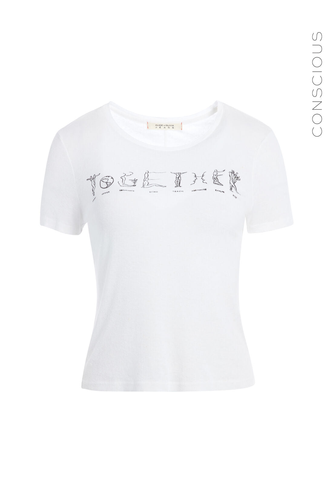 CINDY RISE TEE-ALICE + OLIVIA