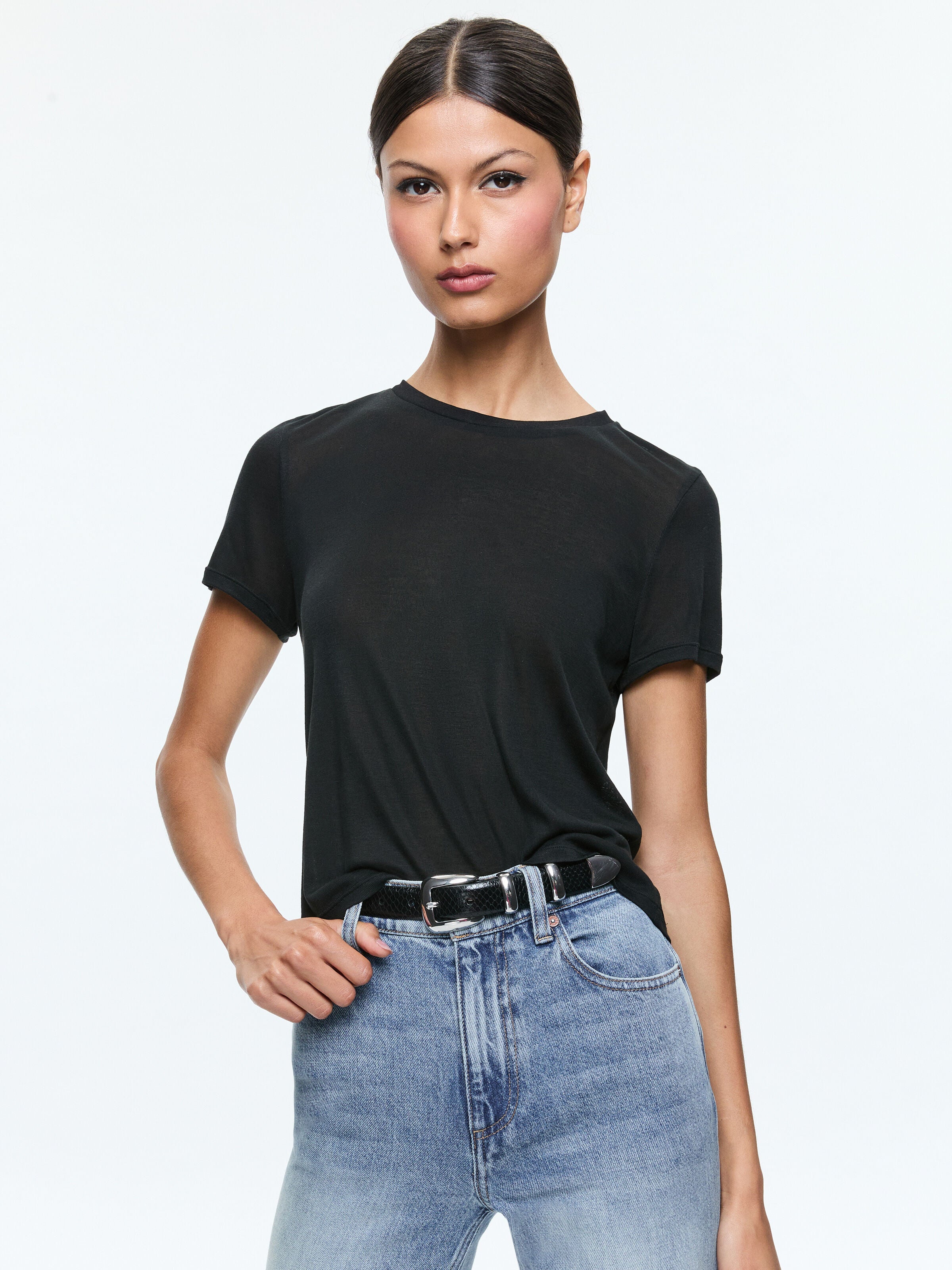 CINDY CROPPED TEE