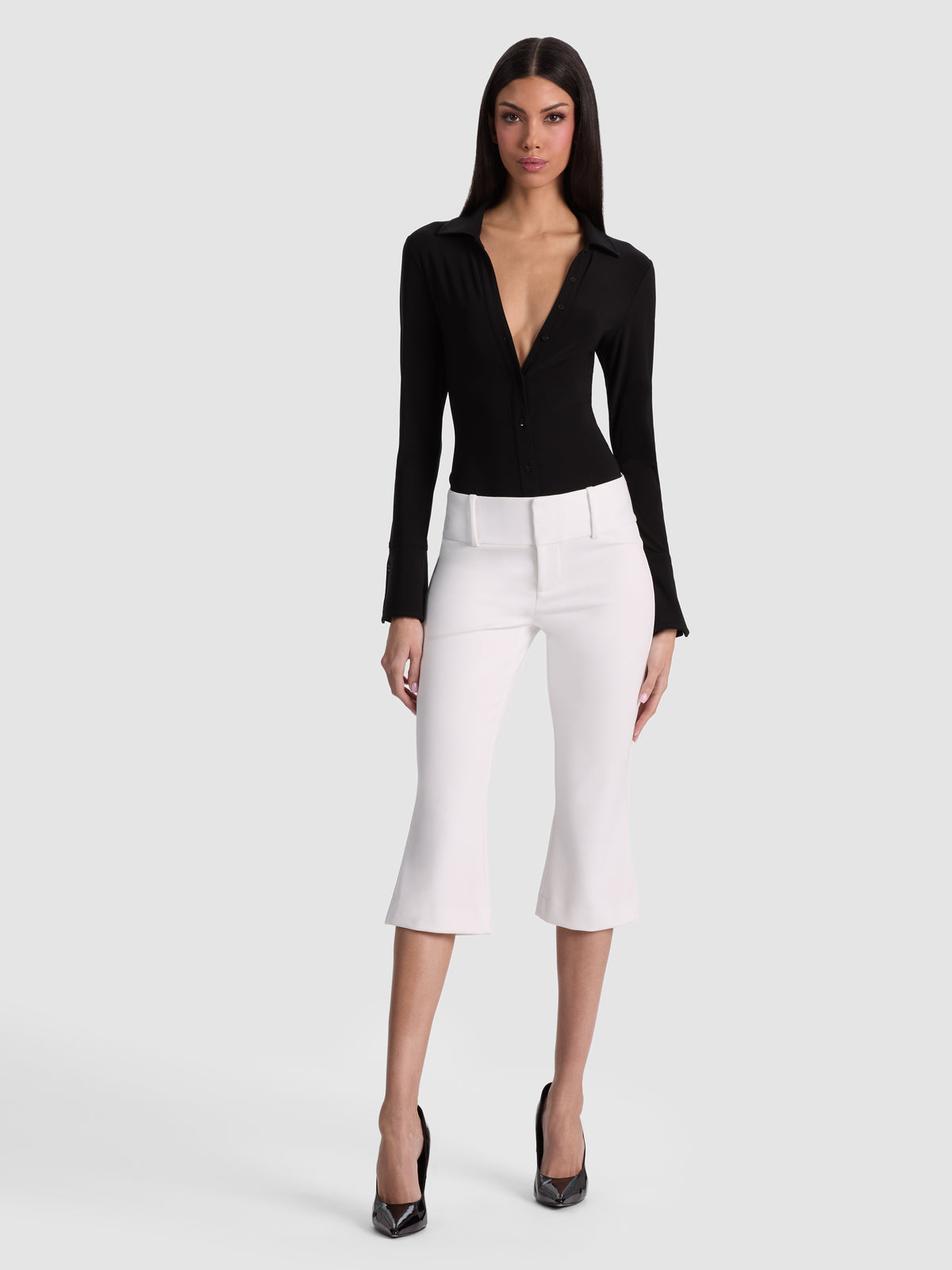 KAI LOW RISE CAPRI PANTS-ALICE + OLIVIA