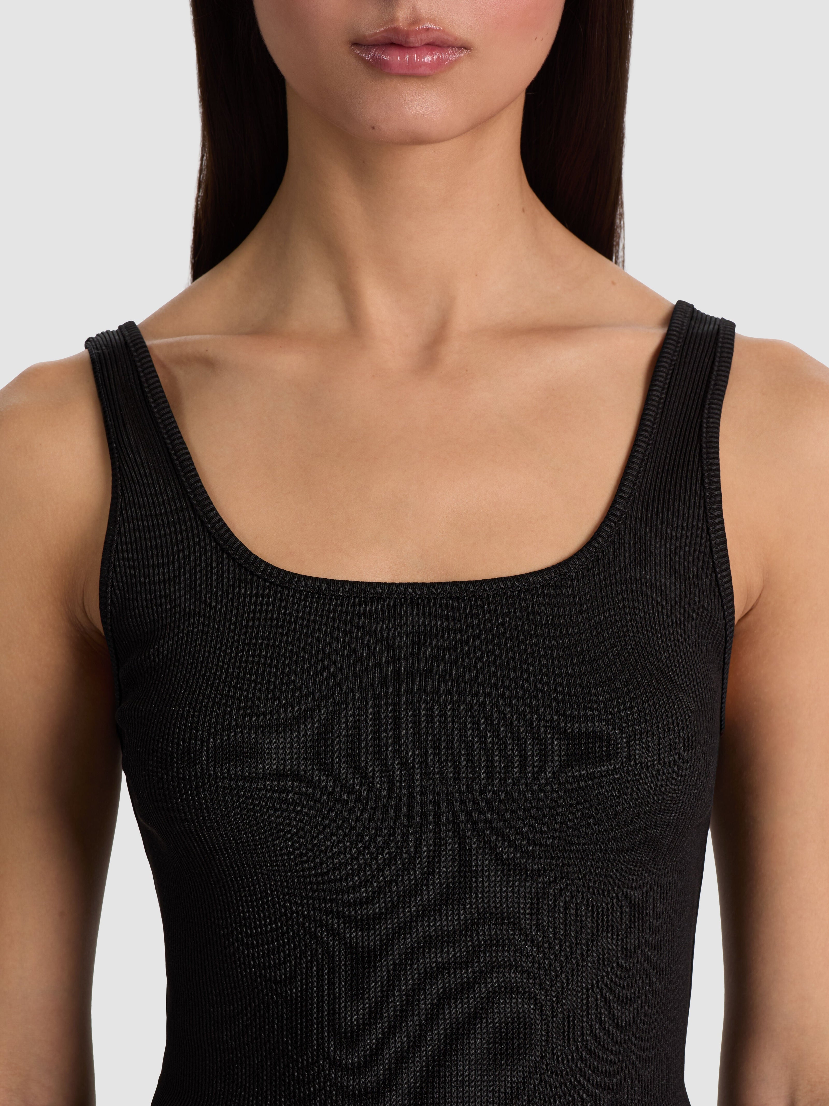 DARYN TANK TOP-Black-ALICE + OLIVIA
