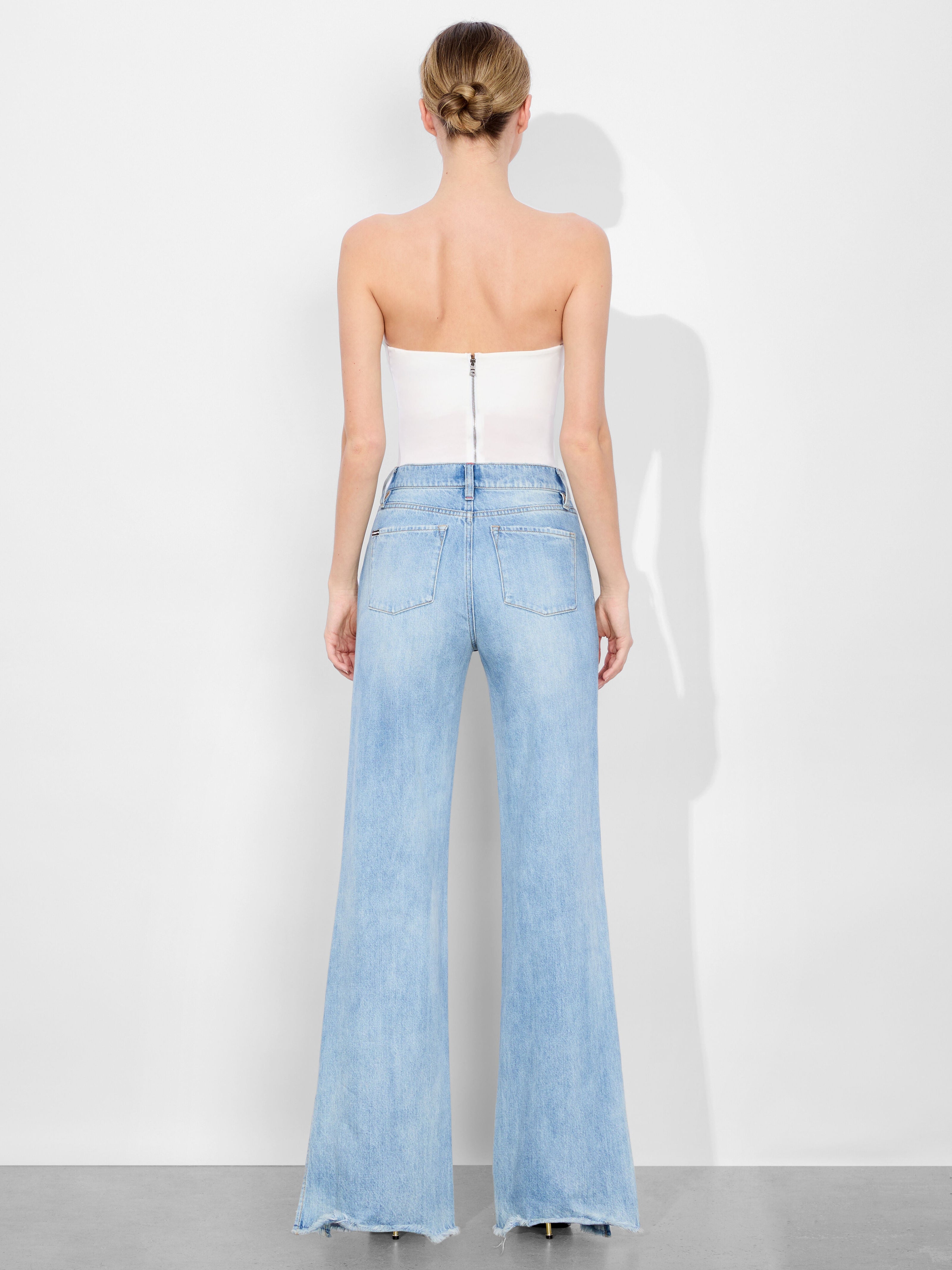 NAOMI STRAPLESS BODYSUIT-ALICE + OLIVIA