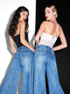 NAOMI STRAPLESS BODYSUIT-ALICE + OLIVIA