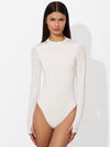 OLEA LONG SLEEVE BODYSUIT-ALICE + OLIVIA