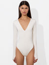 OLEA LONG SLEEVE BODYSUIT-ALICE + OLIVIA