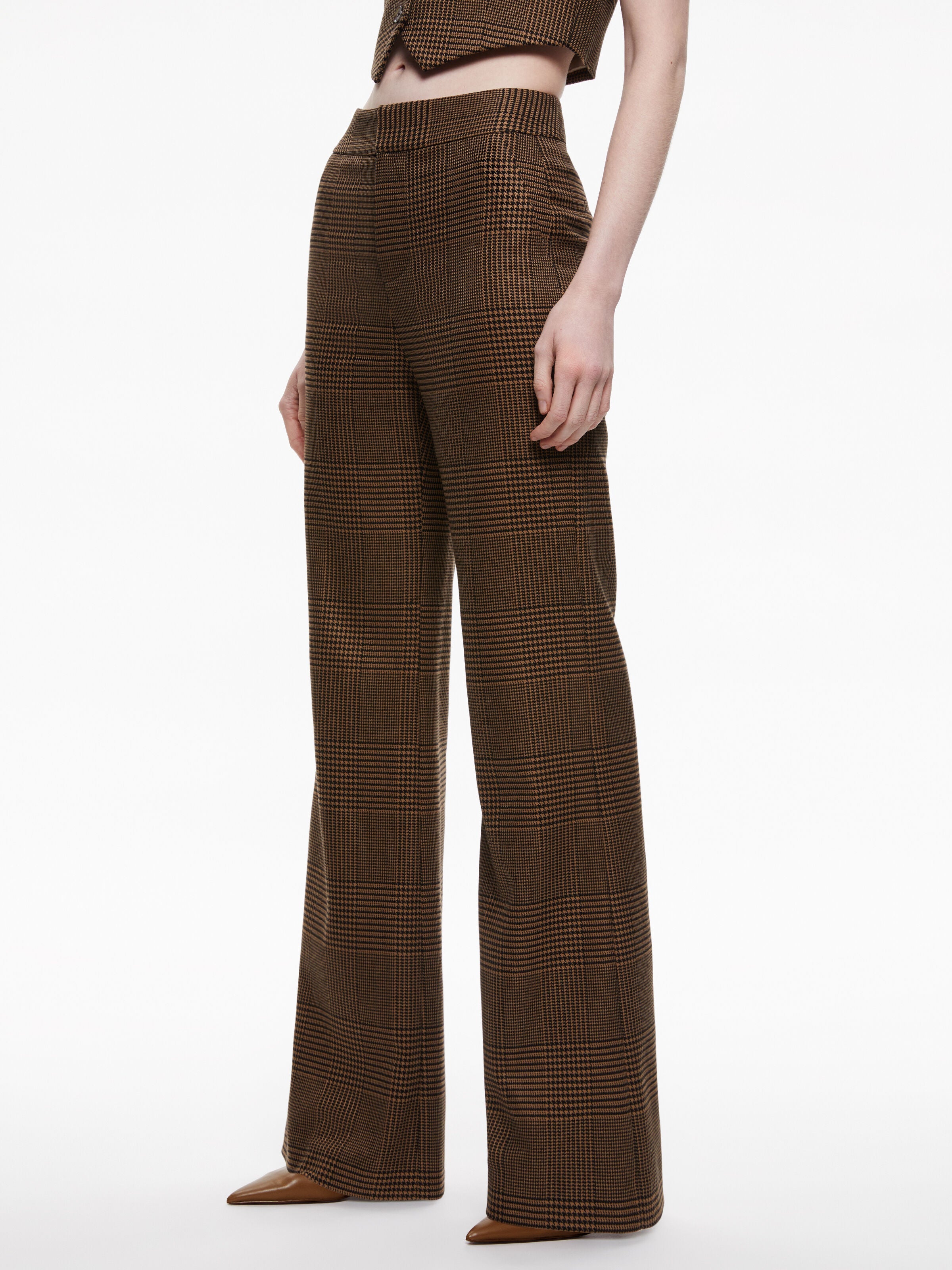 DEANNA HIGH WAISTED BOOTCUT PANT-ALICE + OLIVIA