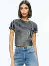 CINDY CROPPED TEE-ALICE + OLIVIA