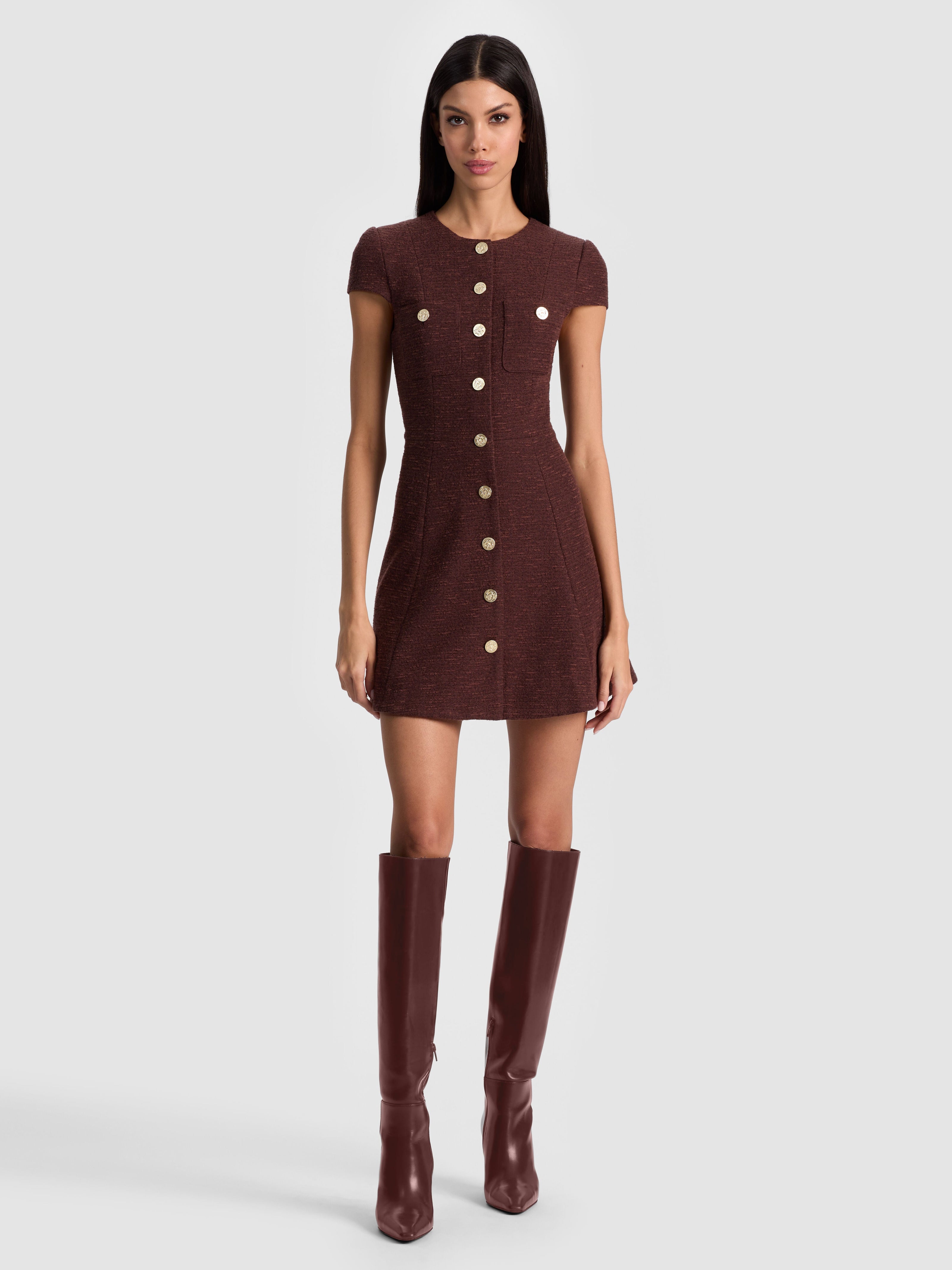 SHILOH MINI DRESS-ALICE + OLIVIA