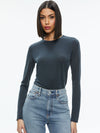 FITTED JERSEY TEE-ALICE + OLIVIA