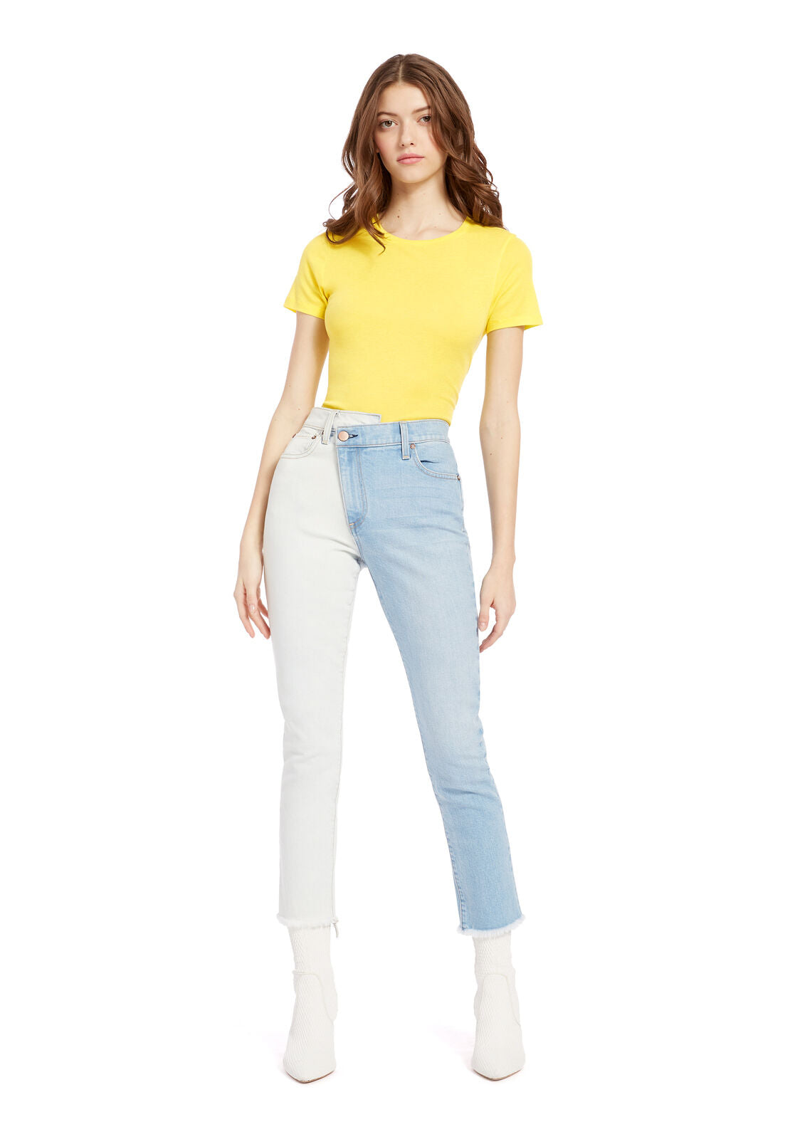 CINDY CROPPED TEE-ALICE + OLIVIA
