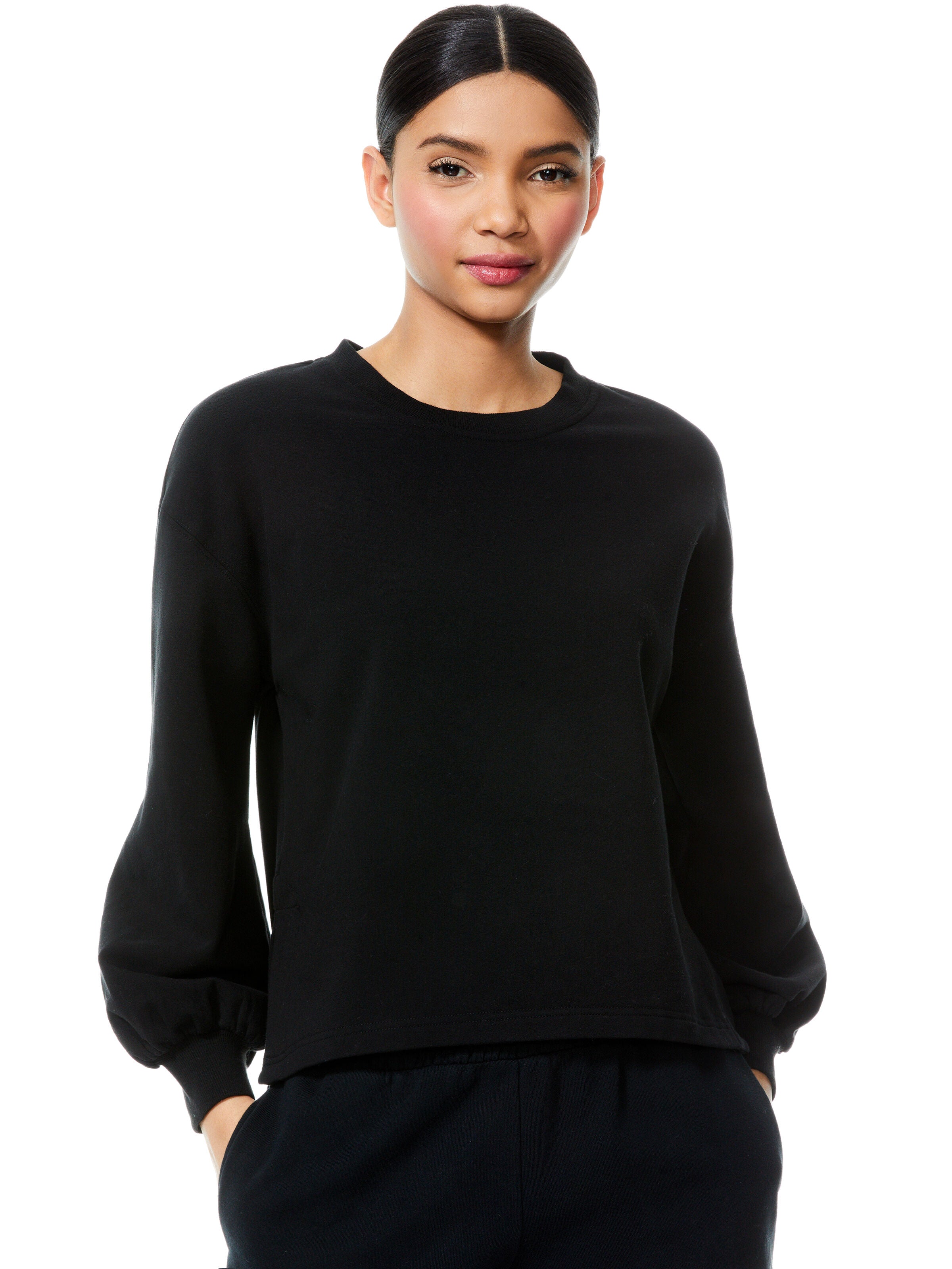 AMIRAH CREWNECK SWEATSHIRT-ALICE + OLIVIA
