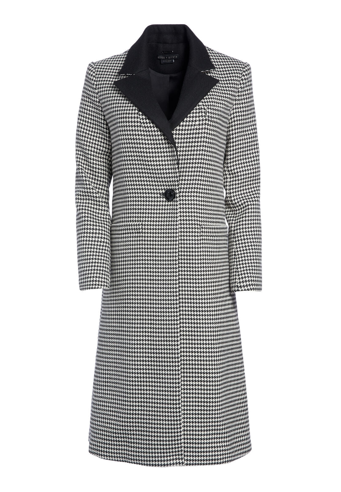 SIENNA LONG PLAID COAT-ALICE + OLIVIA