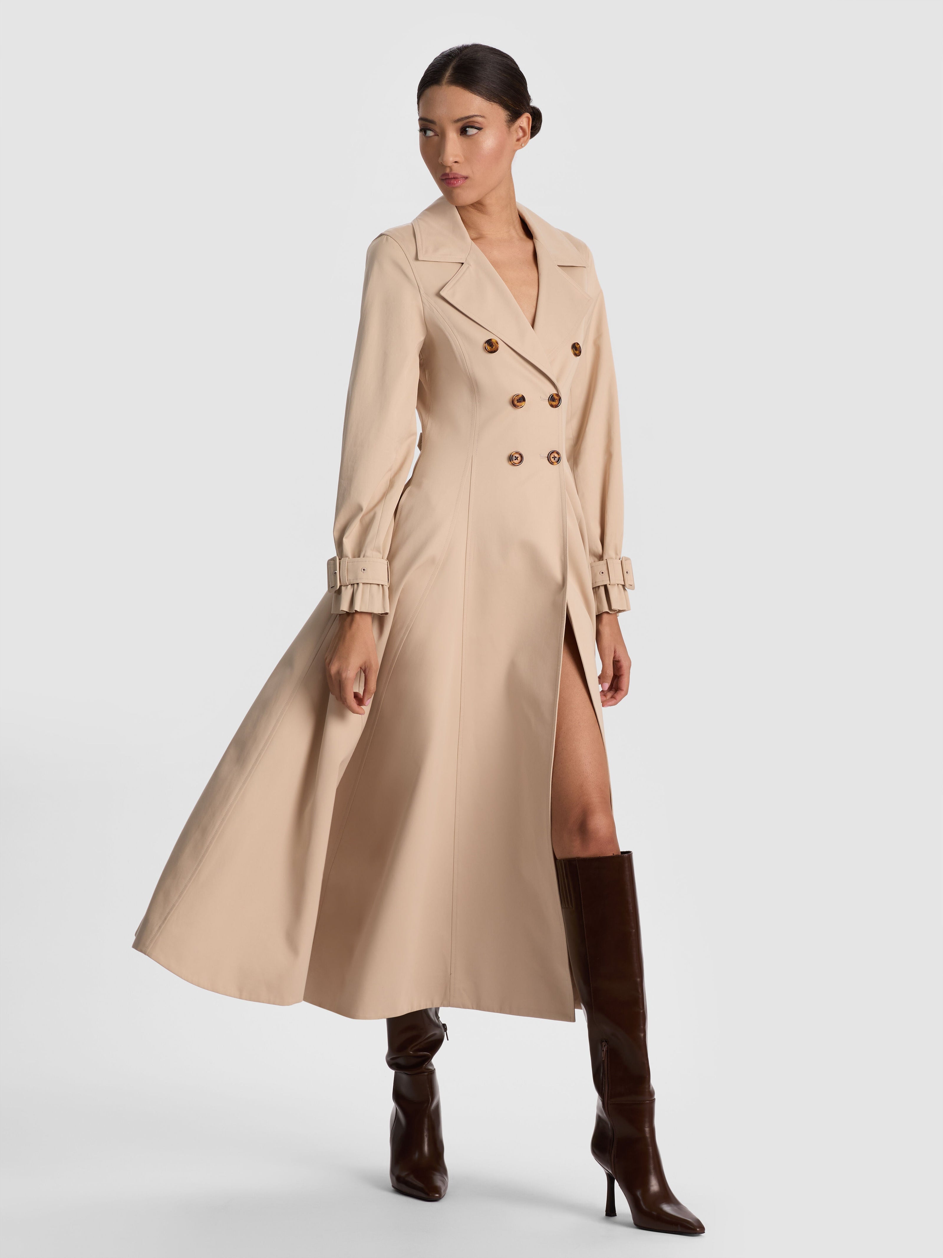 ELLIE TRENCH COAT-ALICE + OLIVIA