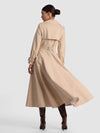 ELLIE TRENCH COAT-LATTE-ALICE + OLIVIA