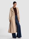 ELLIE TRENCH COAT-LATTE-ALICE + OLIVIA