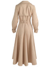 ELLIE TRENCH COAT-LATTE-ALICE + OLIVIA