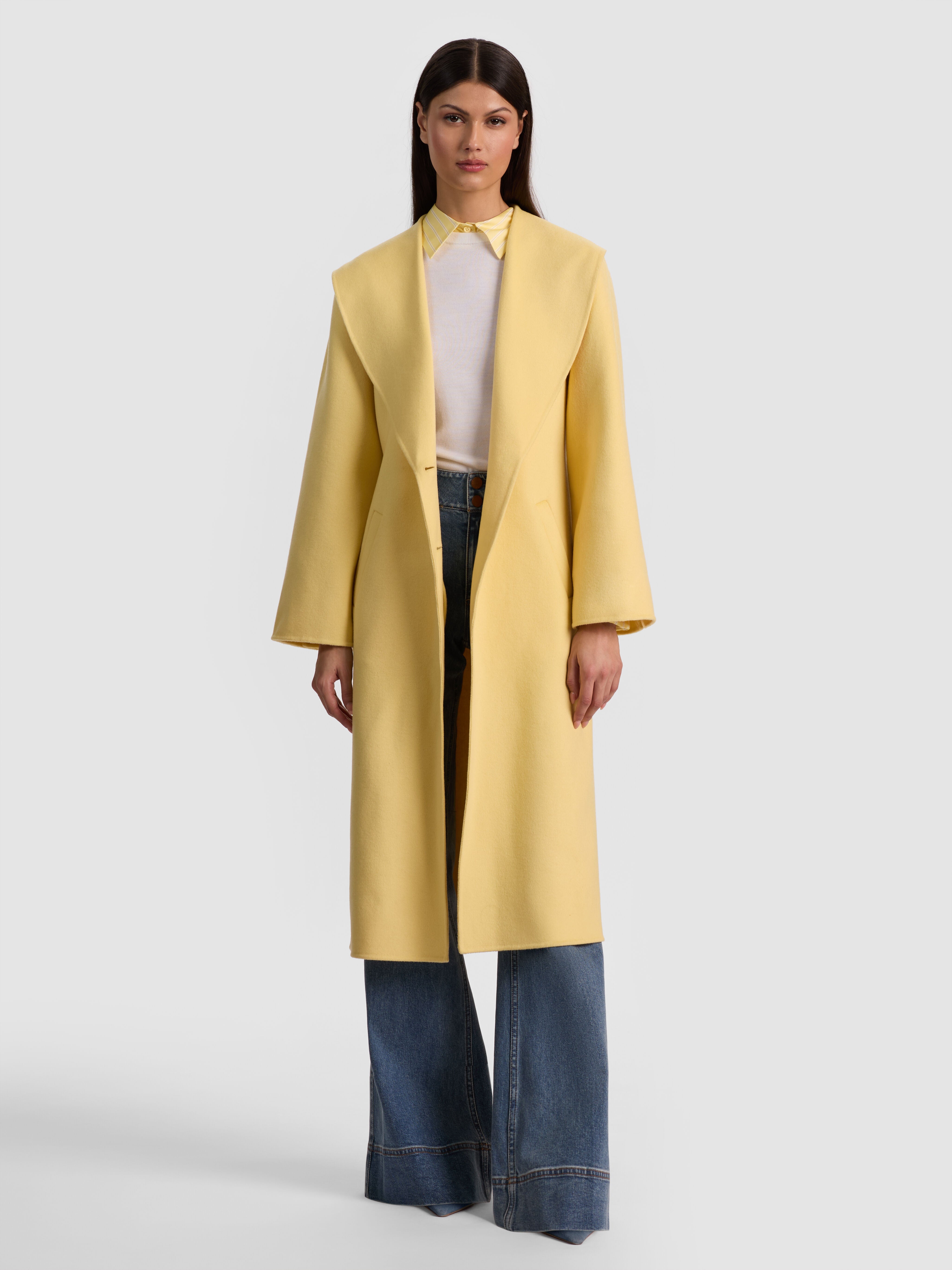 MARCELENE MIDI COAT-ALICE + OLIVIA