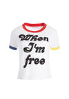RYLYN EMBELL SLIM RINGER TEE-ALICE + OLIVIA