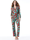 POSH PEANUT X A+O WOMEN'S PAJAMA SET-ALICE + OLIVIA