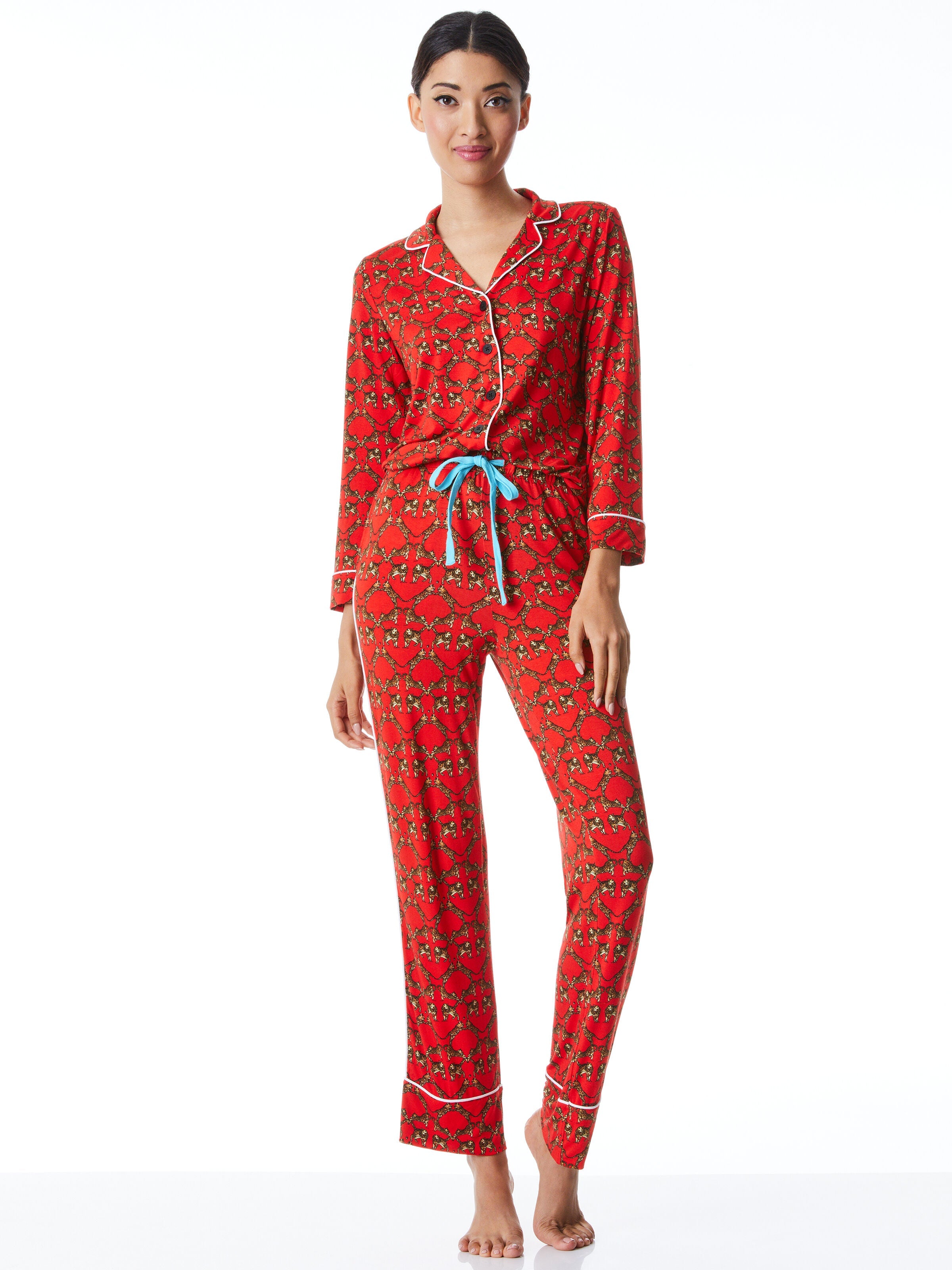 POSH PEANUT X A+O WOMEN'S PAJAMA SET-ALICE + OLIVIA