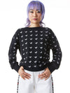 A+O X OVERT NATALIE BOXY SWEATSHIRT-ALICE + OLIVIA