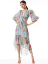 A+O X LOLA SCHNABEL KATIA TWIST FRONT MAXI DRESS-ALICE + OLIVIA