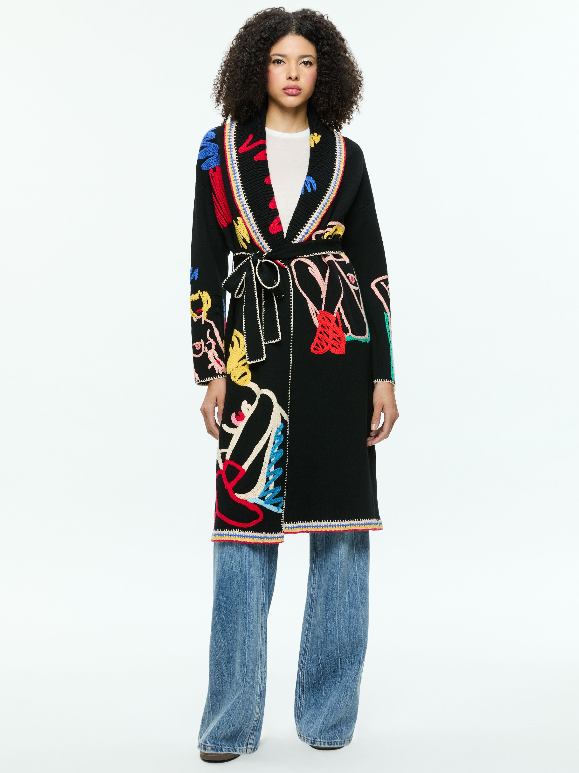 A+O X TOM WESSELMANN ASTRID CARDIGAN-ALICE + OLIVIA