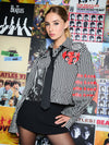 A+O X THE BEATLES PAM EMBROIDERED BLOUSE-ALICE + OLIVIA