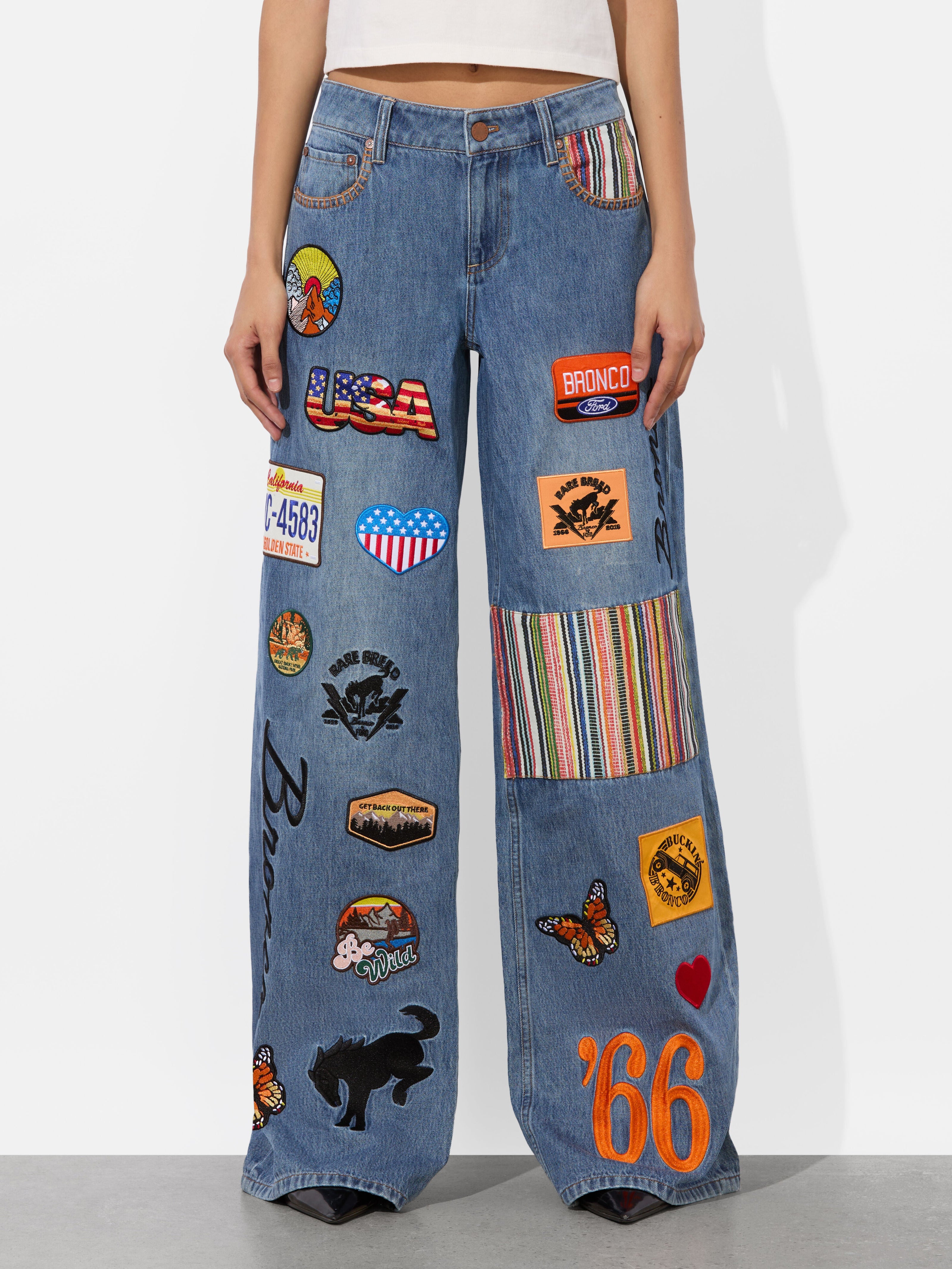 A+O X BRONCO TRISH JEAN-ALICE + OLIVIA