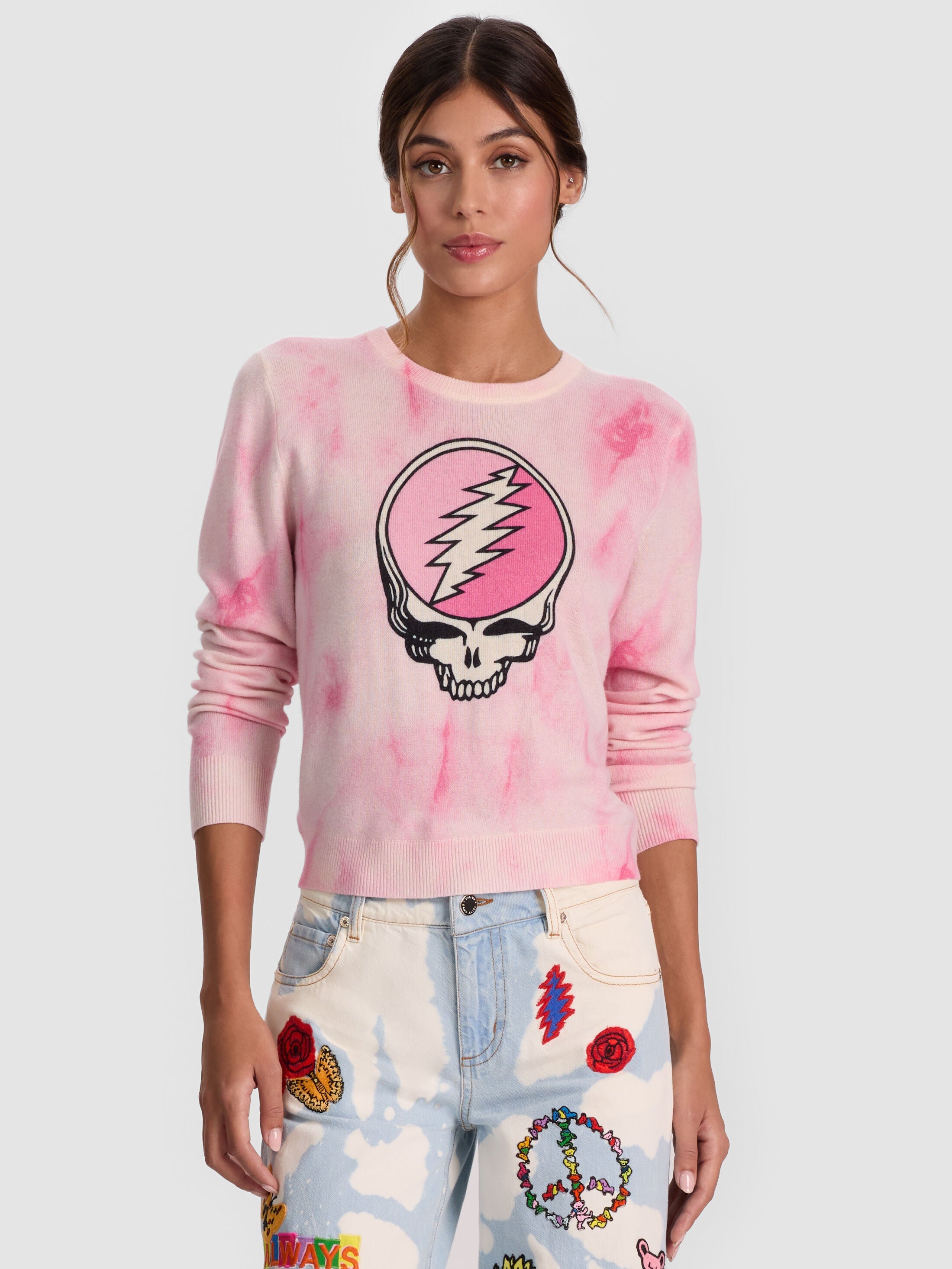 A+O X GRATEFUL DEAD CAROLEE PULLOVER-ALICE + OLIVIA