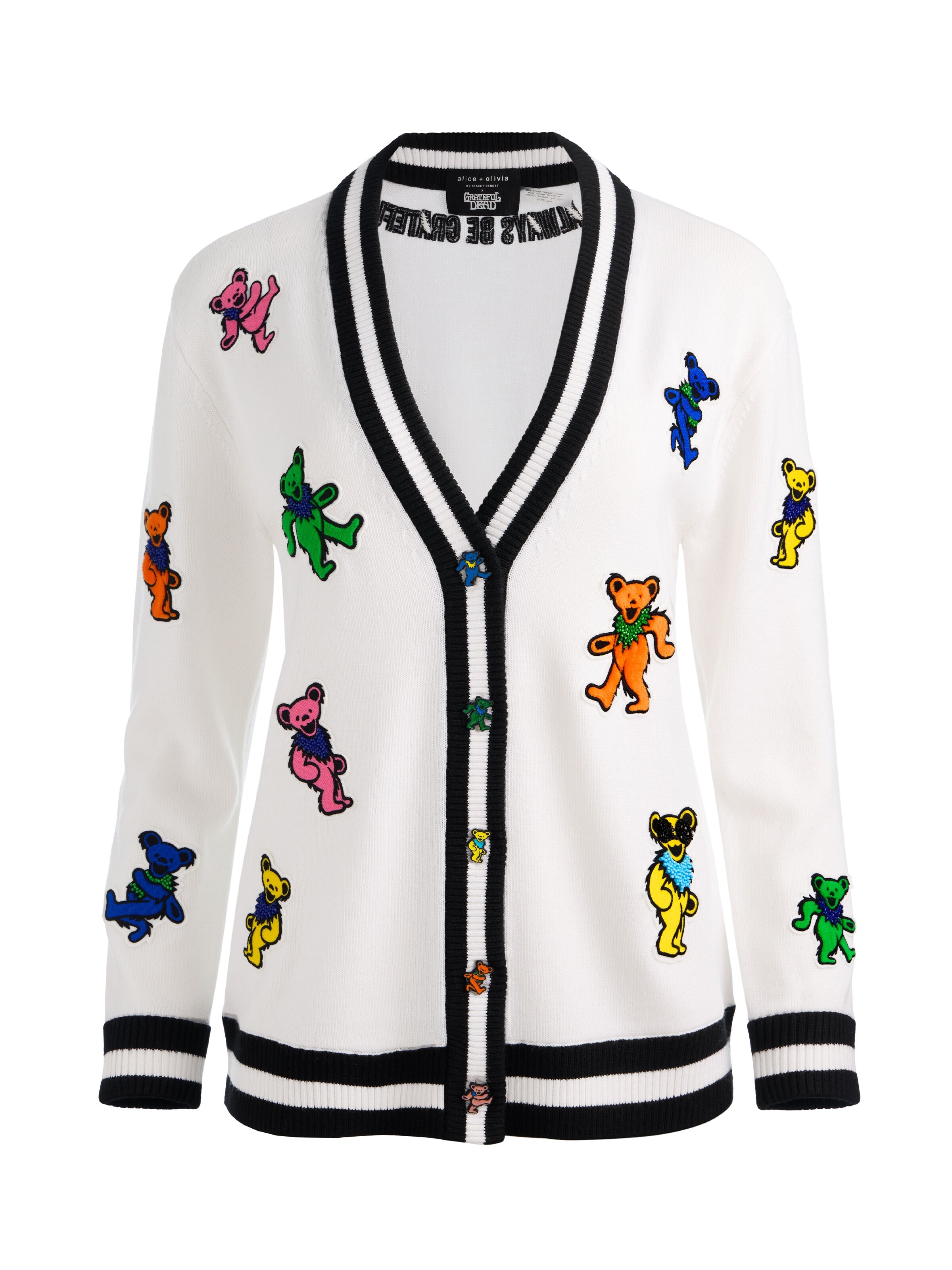 A+O X GRATEFUL DEAD BRADFORD CARDIGAN-ALICE + OLIVIA