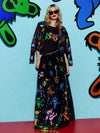 A+O X GRATEFUL DEAD TINA BALLGOWN SKIRT-ALICE + OLIVIA