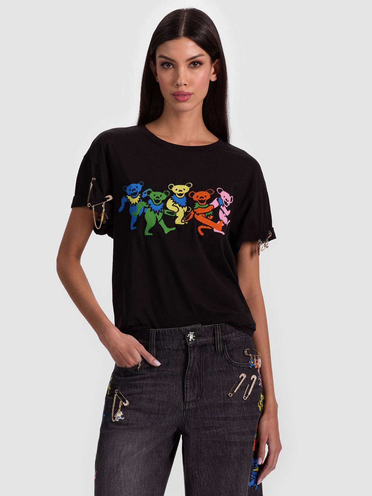 A+O X GRATEFUL DEAD EVAN TEE-ALICE + OLIVIA