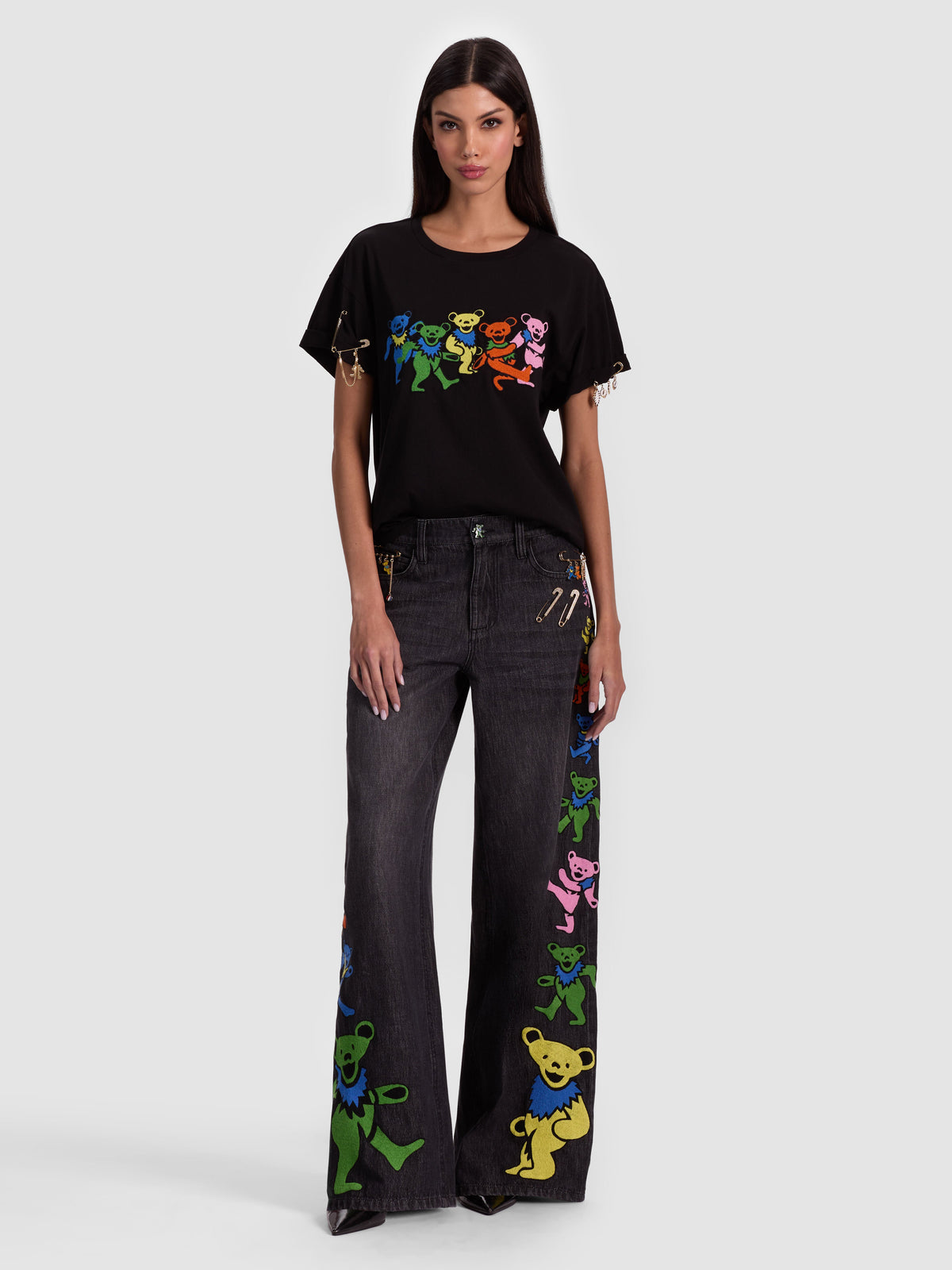 A+O X GRATEFUL DEAD EVAN TEE-ALICE + OLIVIA