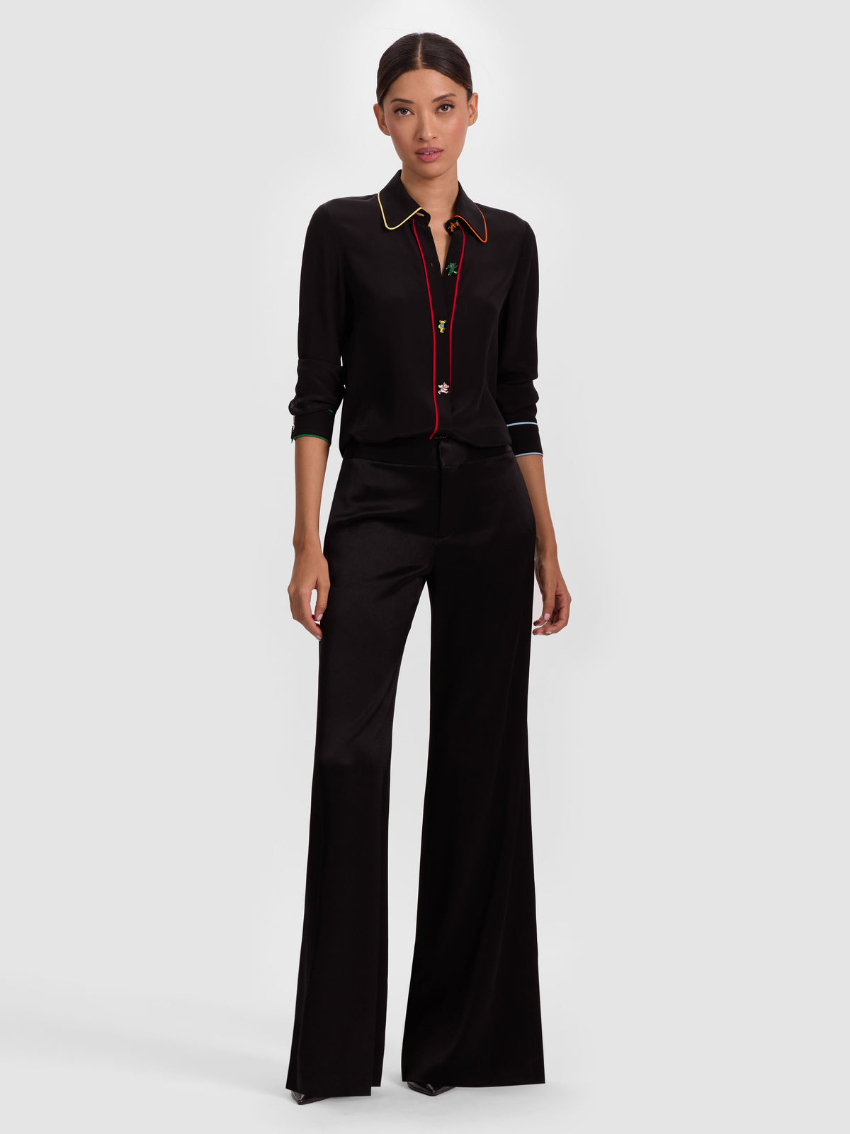 A+O X GRATEFUL DEAD WILLA BLOUSE-ALICE + OLIVIA