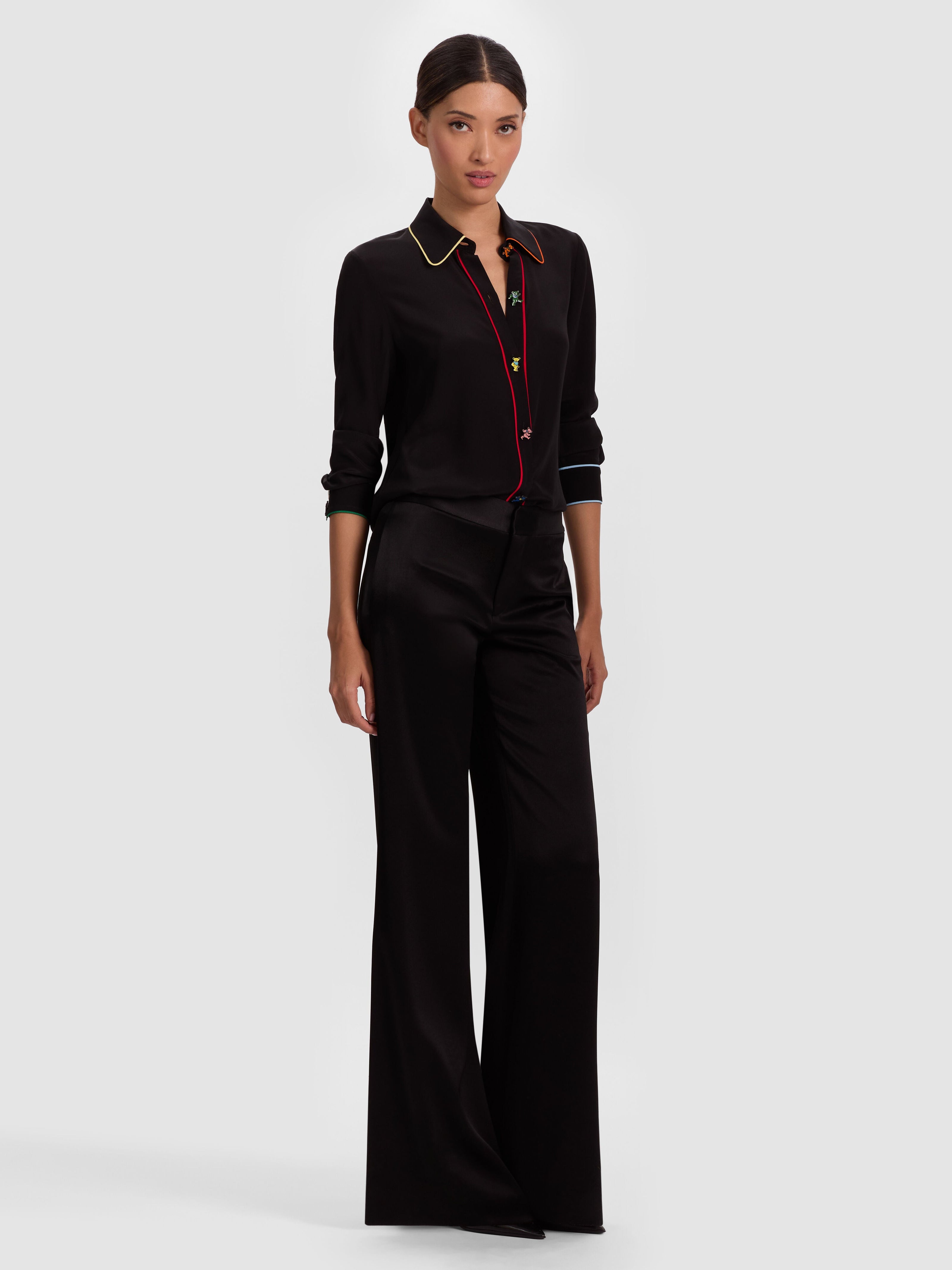 A+O X GRATEFUL DEAD WILLA BLOUSE-ALICE + OLIVIA