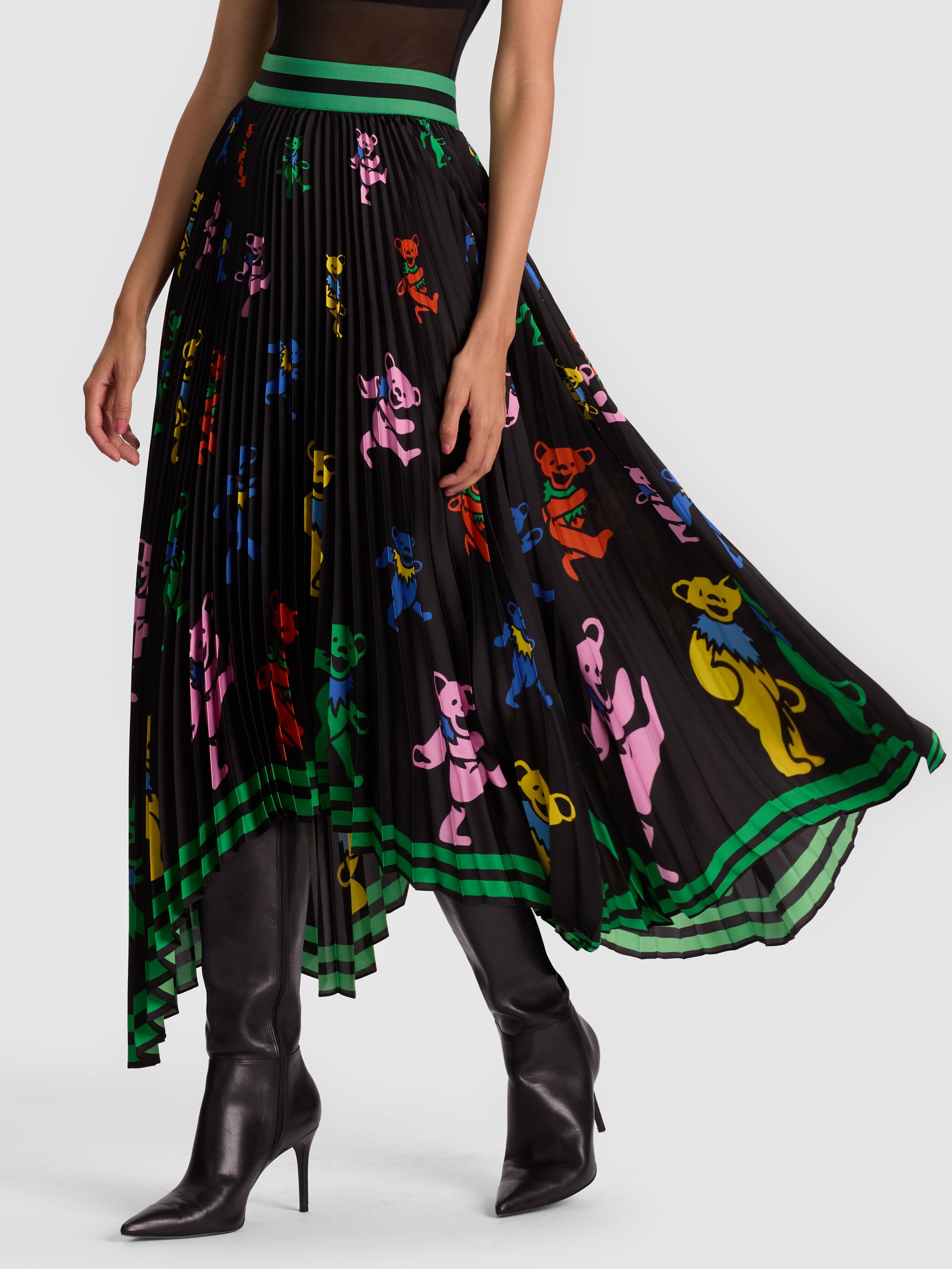 A+O X GRATEFUL DEAD KATZ MAXI SKIRT-ALICE + OLIVIA