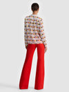 A+O X GRETCHEN ROEHRS WILLA SILK BLOUSE-ALICE + OLIVIA