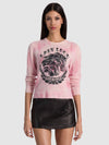 CAROLEE WOOL PRINTED PULLOVER-ALICE + OLIVIA
