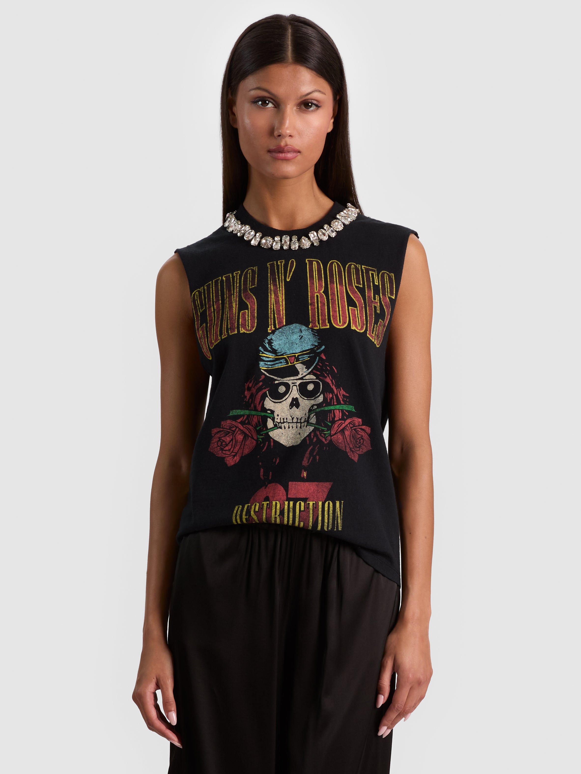 MICAH EMBELLISHED MUSCLE TANK